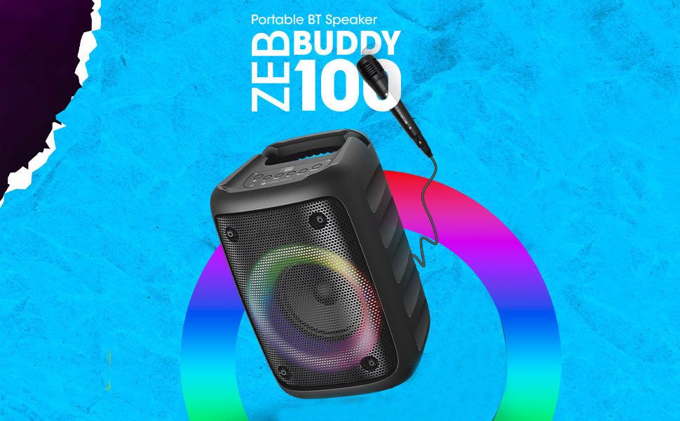 Zeb-Buddy 100 Wireless Portable Speaker