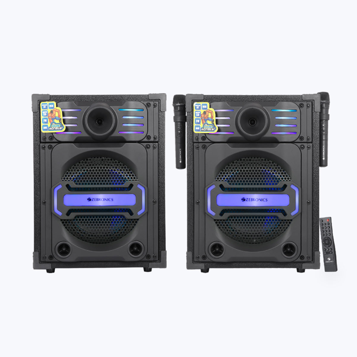 zebronics monster tower speakers price