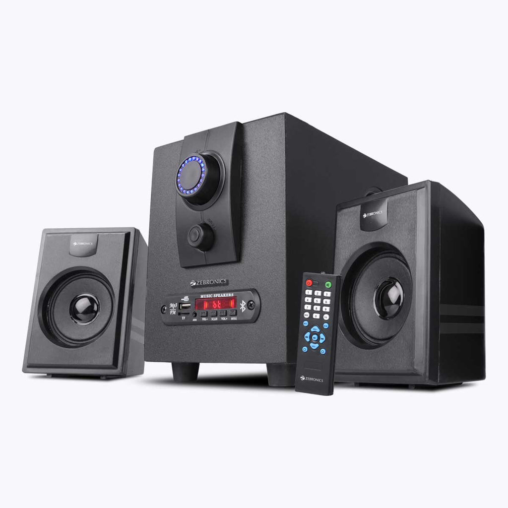 zebronics 2.1 speakers with fm and usb