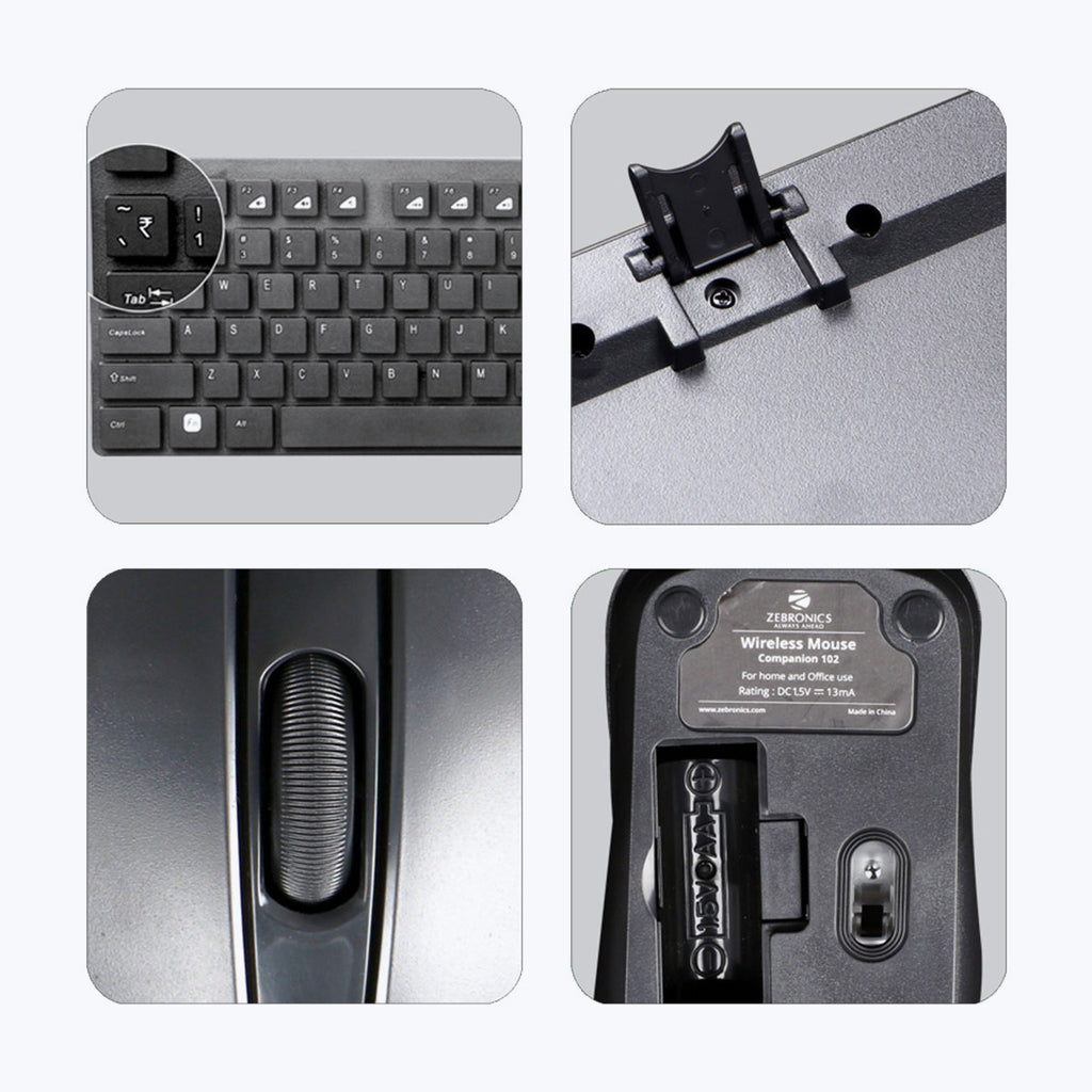 zebronics multimedia keyboard and mouse