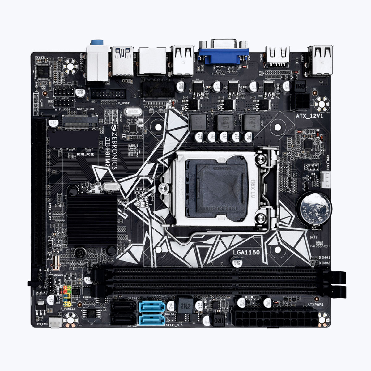 Zebronics h61 store motherboard