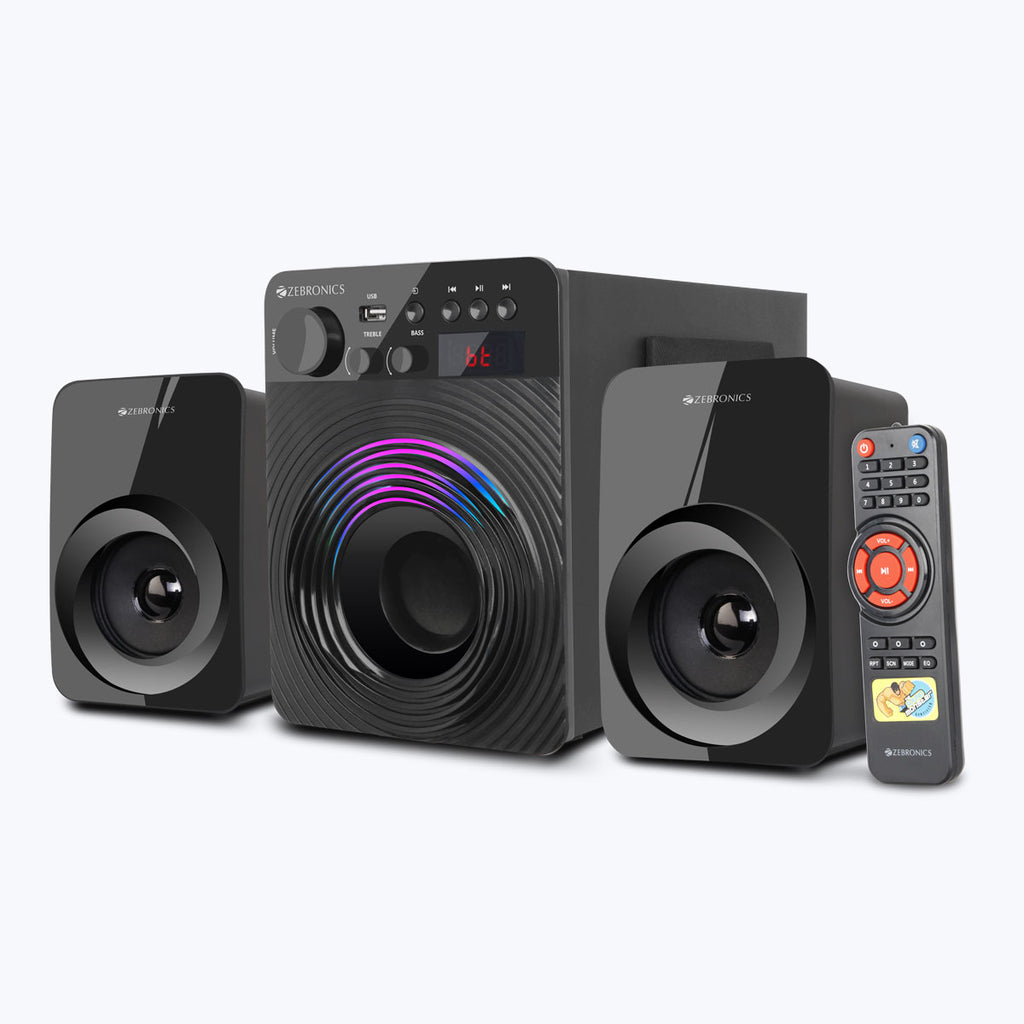 zebronics 2.1 bluetooth speaker