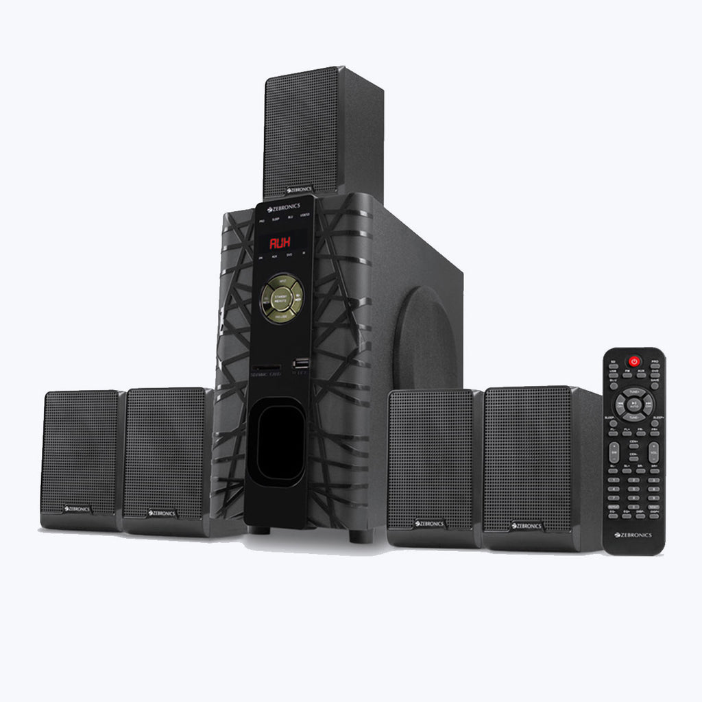 zebronics bt6590rucf 5.1 channel multimedia speakers