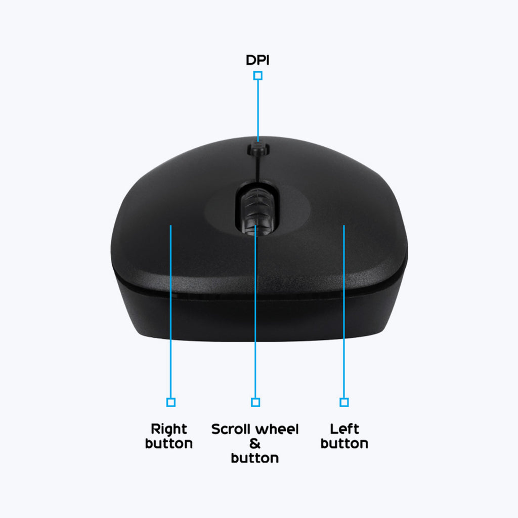 zebronics bold wireless mouse