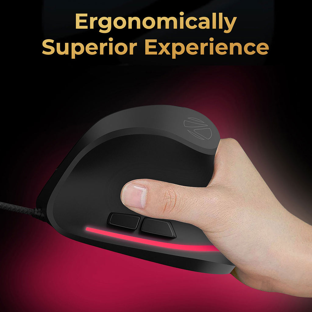 zebronics vertical mouse