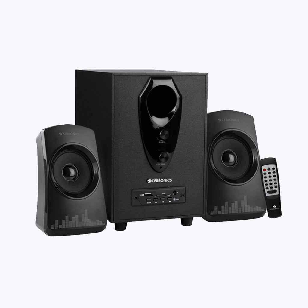 zebronics 2.1 speakers with fm and usb