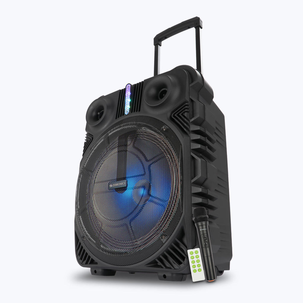 zebronics trolly dj speaker