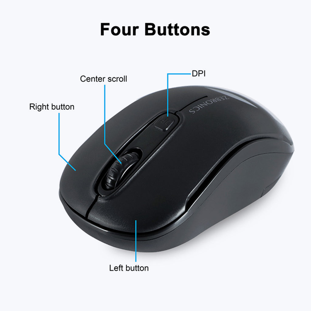 6 side button gaming mouse