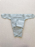 preflat cloth nappy folded