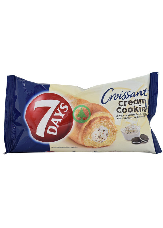 7days Vanilla Cream Cookie Croissant 80g Spar Cyprus