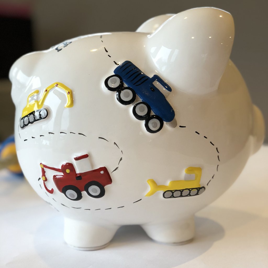 themed piggy banks