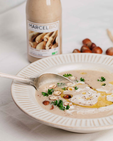 Soupe Panais pomme noisette - Marcel Bio