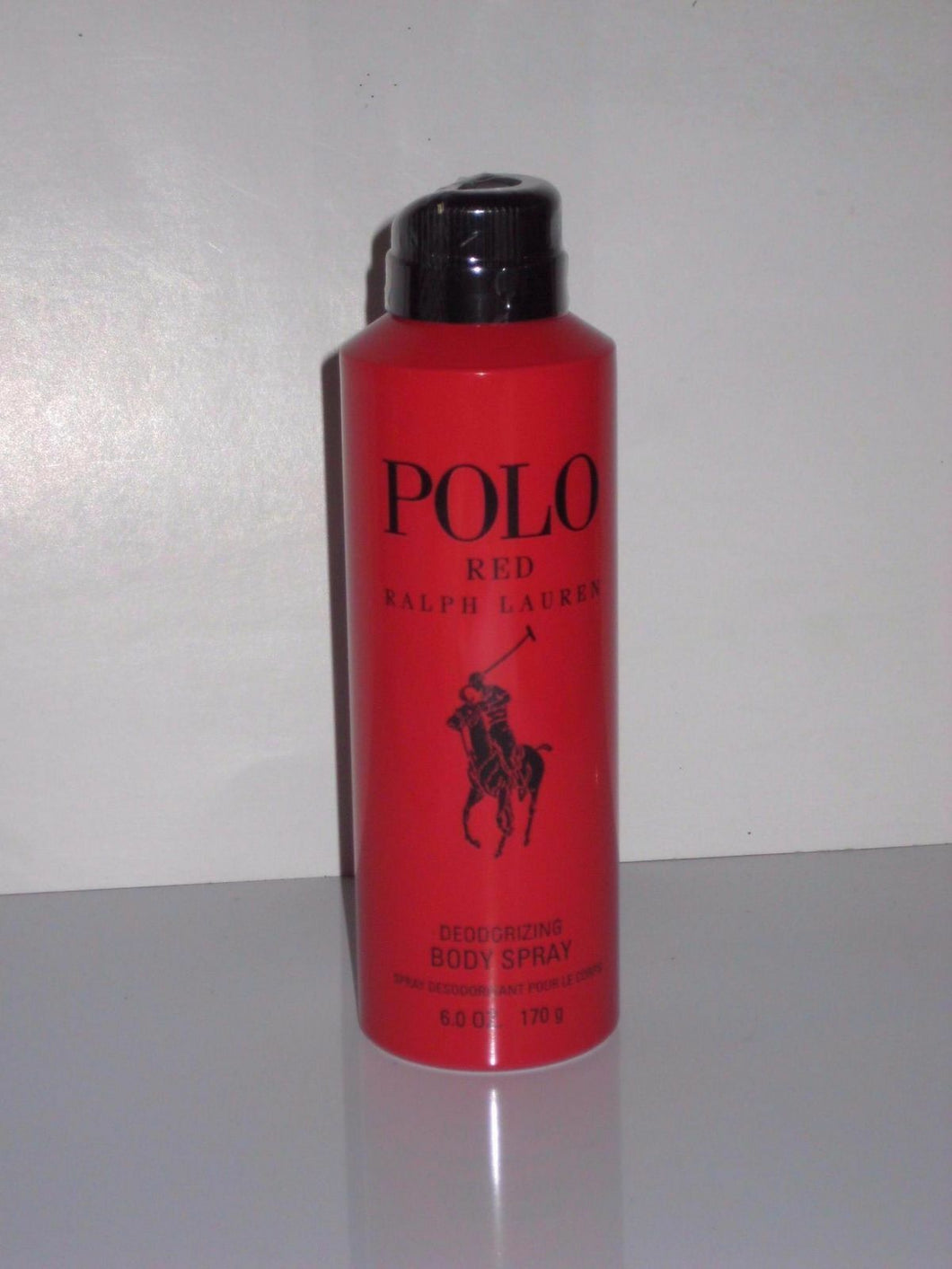 men's polo red deodorizing body spray