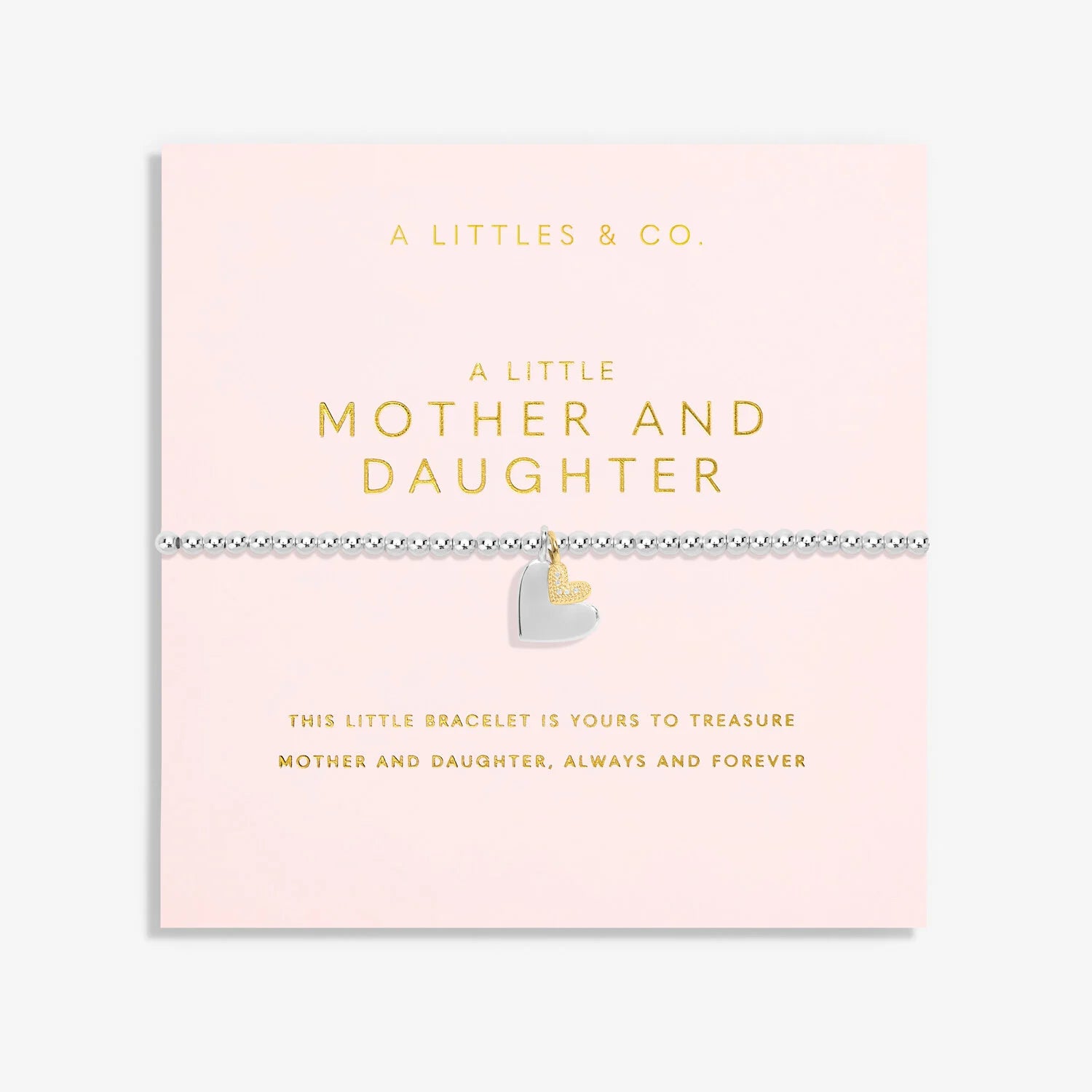 A Little "Mother And Daughter" Bracelet