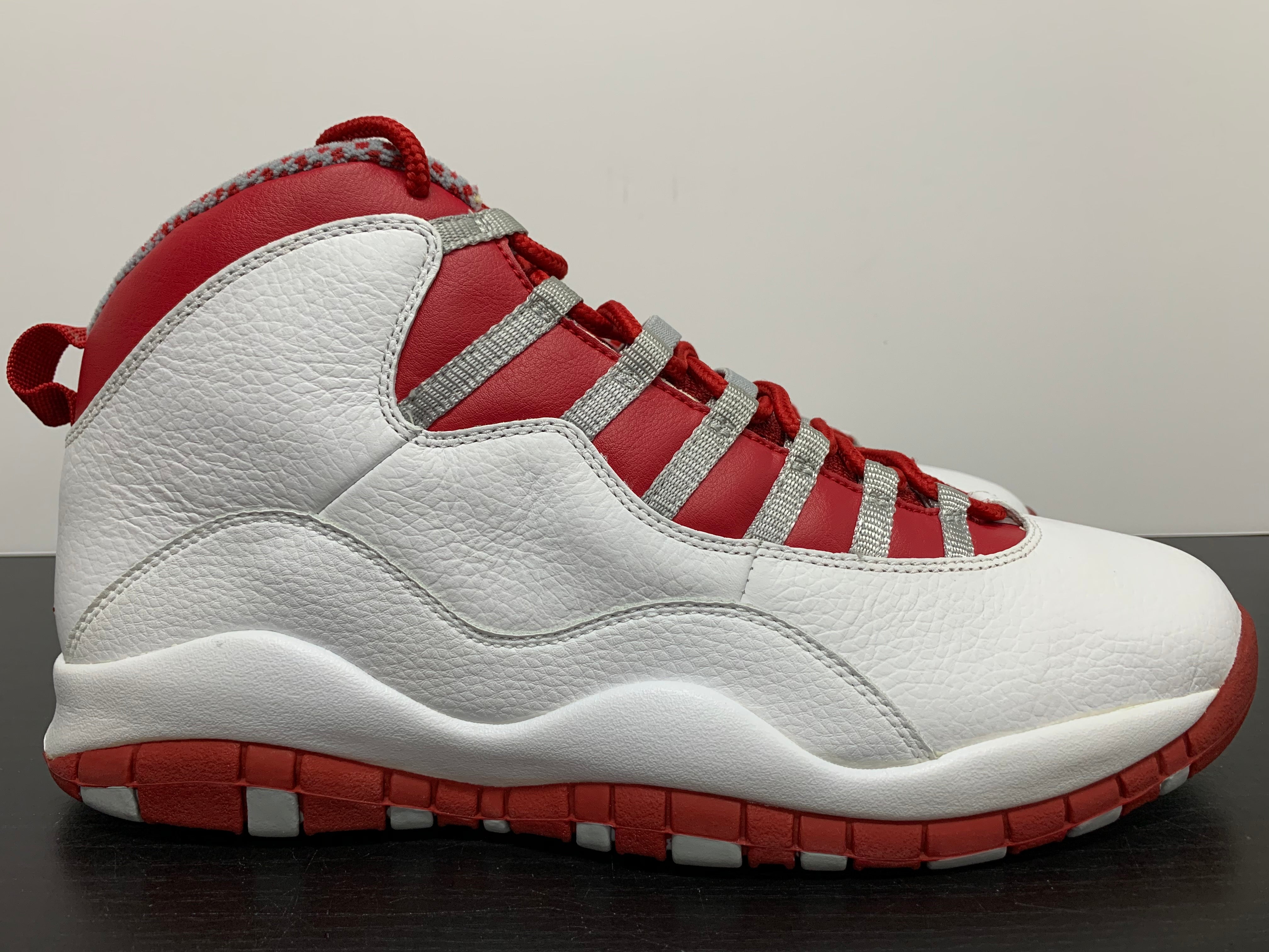 jordan 10 red steel