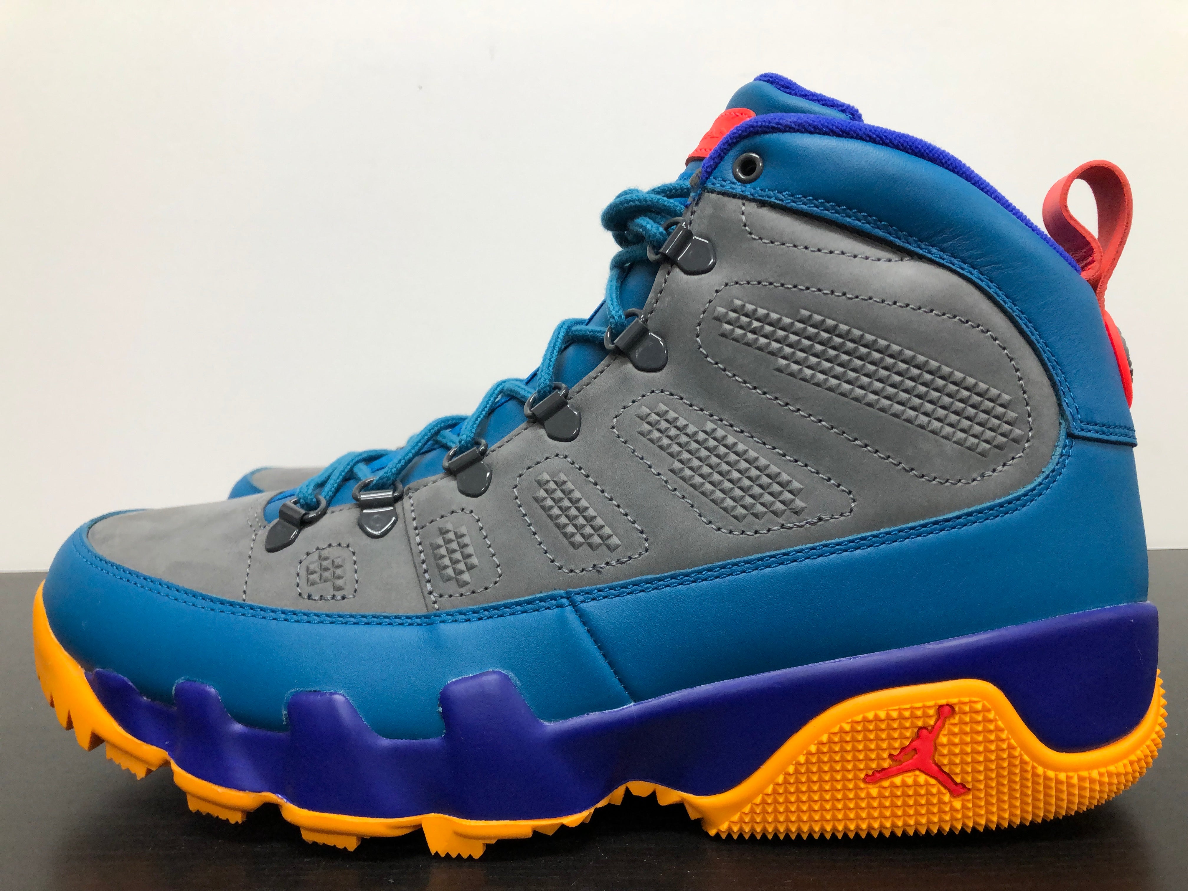 green abyss jordan 9 boot