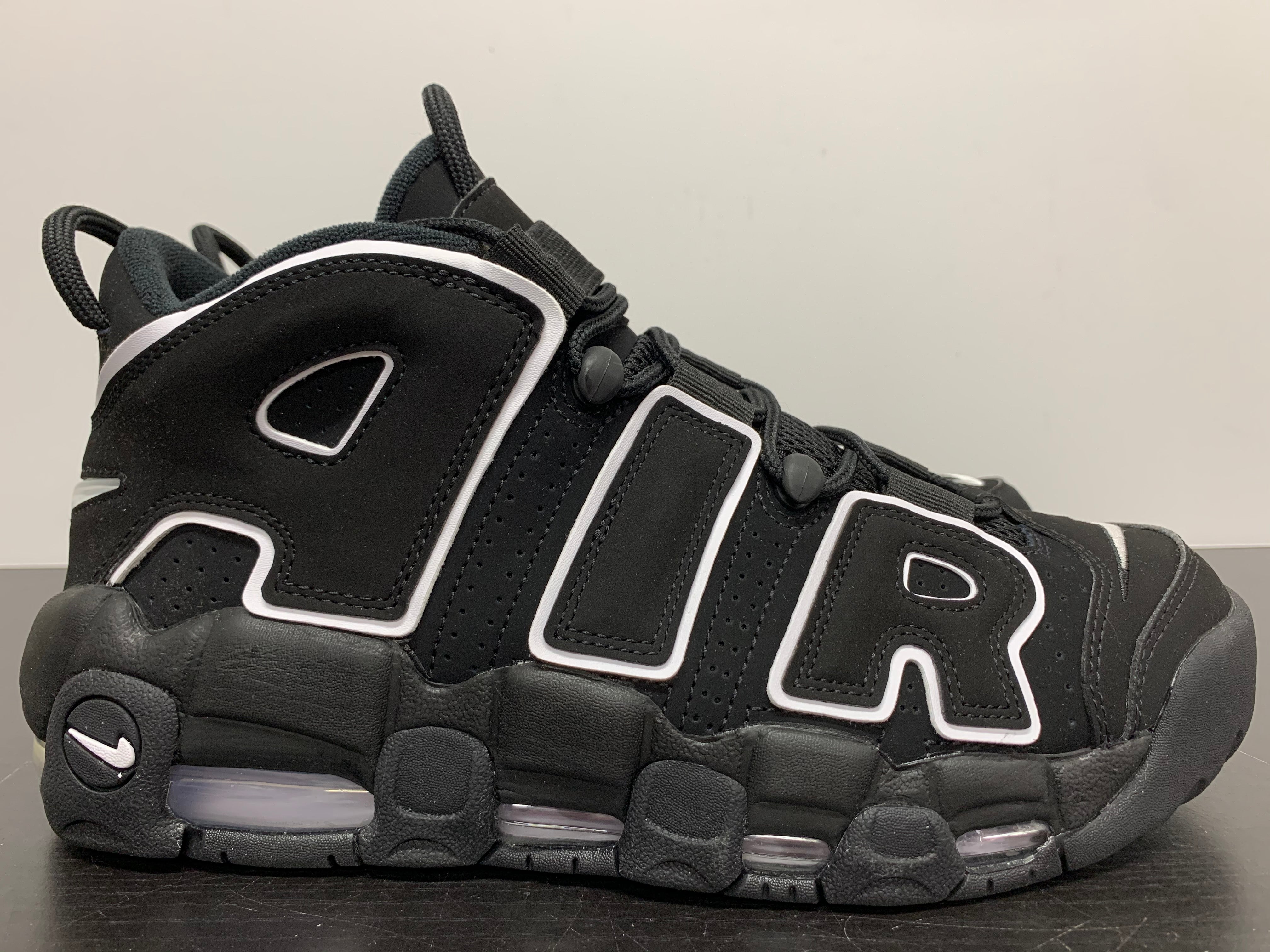 nike more uptempo black 2020