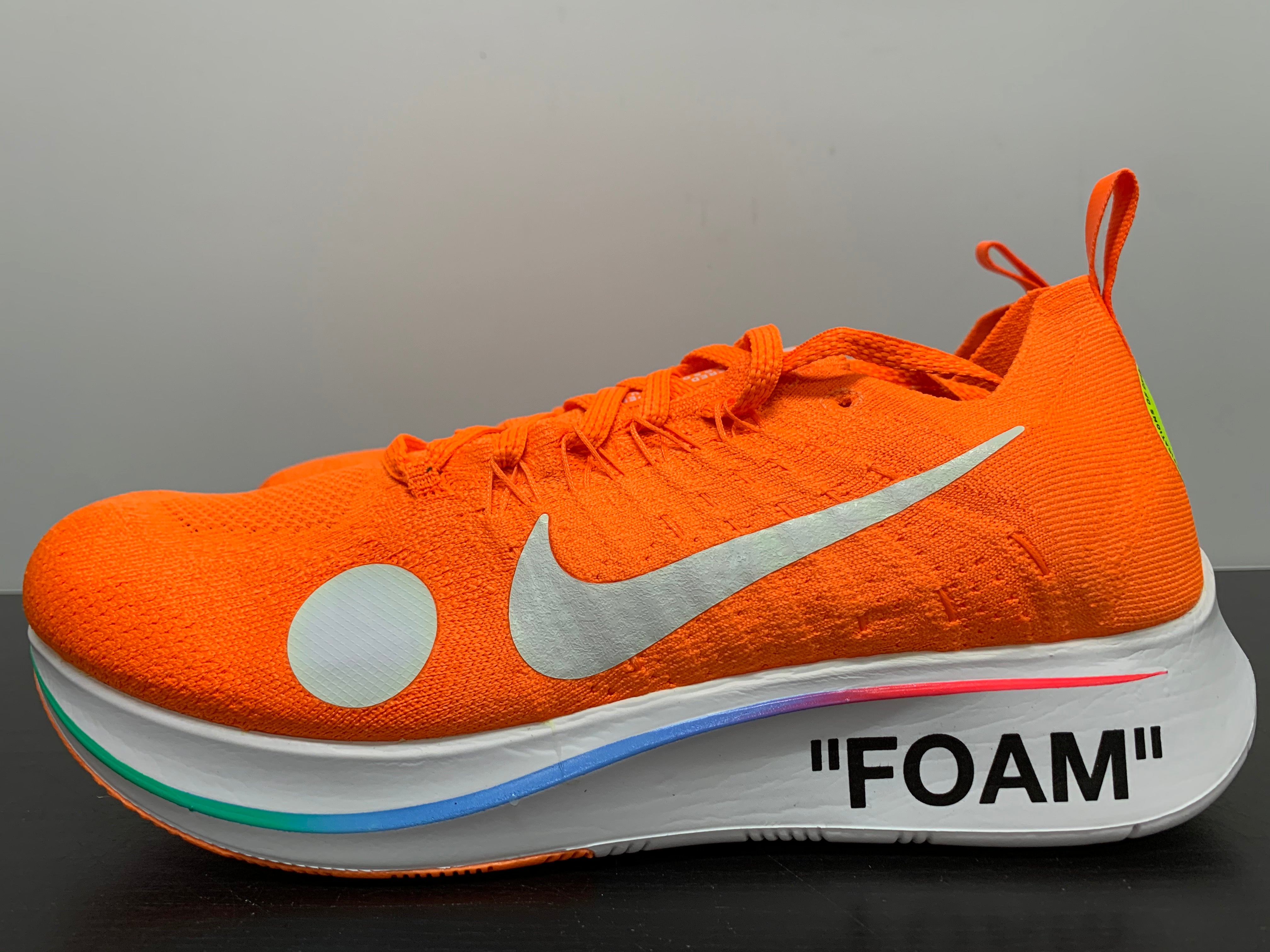 Nike Zoom Fly Mercurial Off-White Orange ChillyKicks