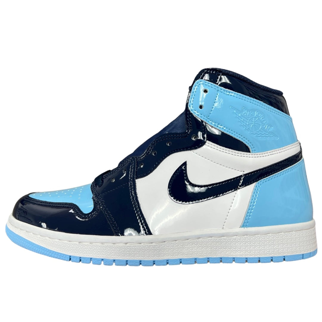 WMNS Nike Air Jordan 1 UNC Patent Blue 