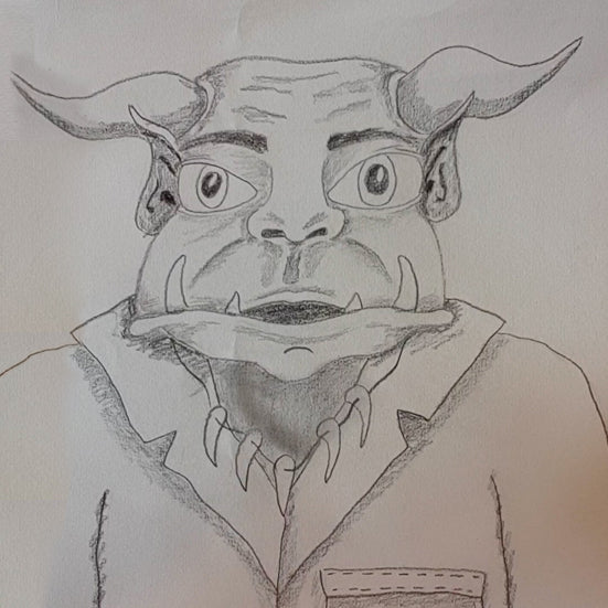 How To Draw An Ogre For Kids Step by Step Drawing Guide by Dawn   DragoArt