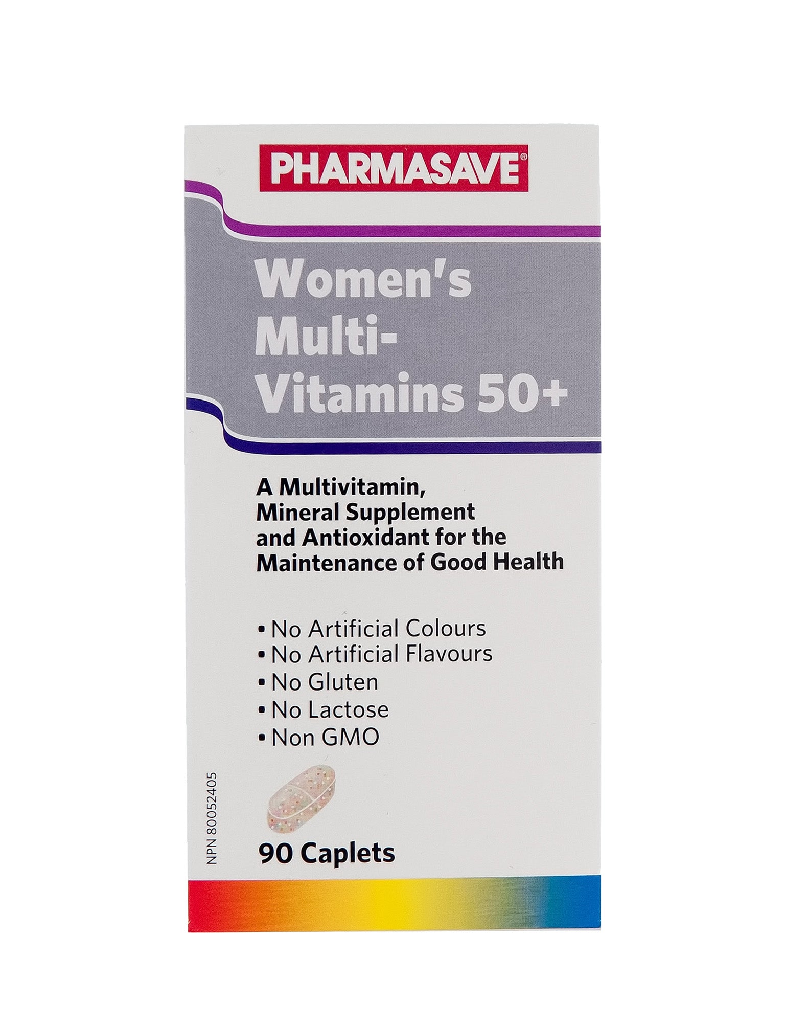 Pharmasave Multi-Vitamins Caplets - Women's 50+ | Simpsons Pharmacy