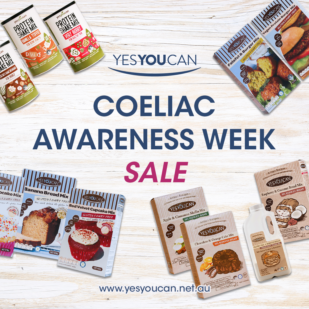 yesyoucan gluten free coeliac awareness week