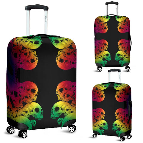 Skull Attack On Ghost Luggage Covers Sk-Cg000025-20