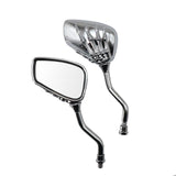 Mirror Skeleton Skull Hand Claw Side Rear View Mirrors M10 For Honda For Suzuki
