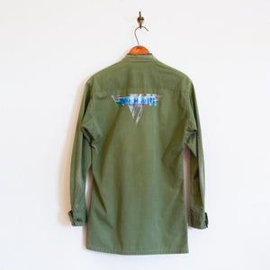 U.S. Military - Jungle Fatigue Jacket 4th Type with Van Halen