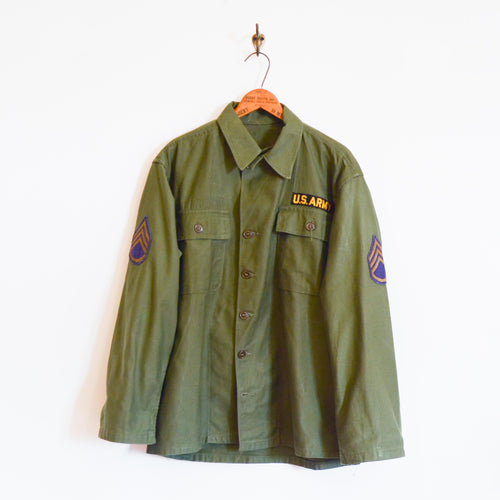 U.S. Military - Jungle Fatigue Jacket 4th Type with Van Halen