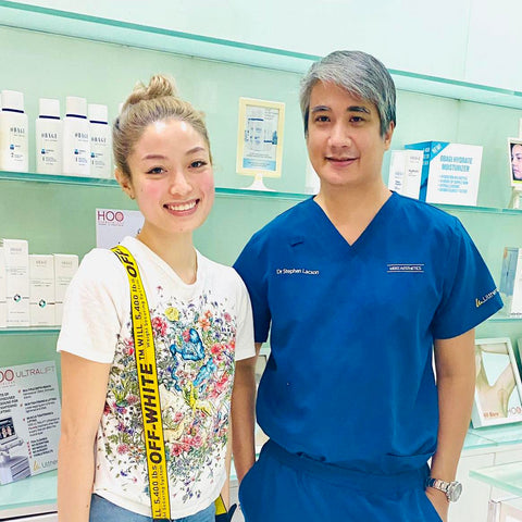 BEY Pascua with HOO Medical Director Dr. Stephen Lacson