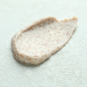 Close up of texture of exfoliant