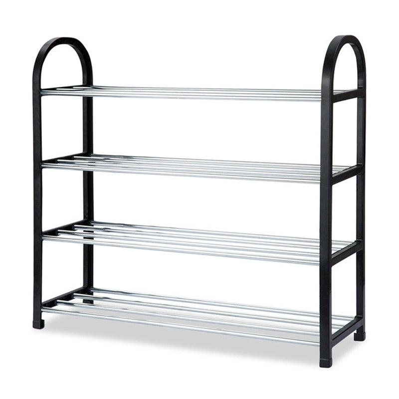 aluminum shoe rack