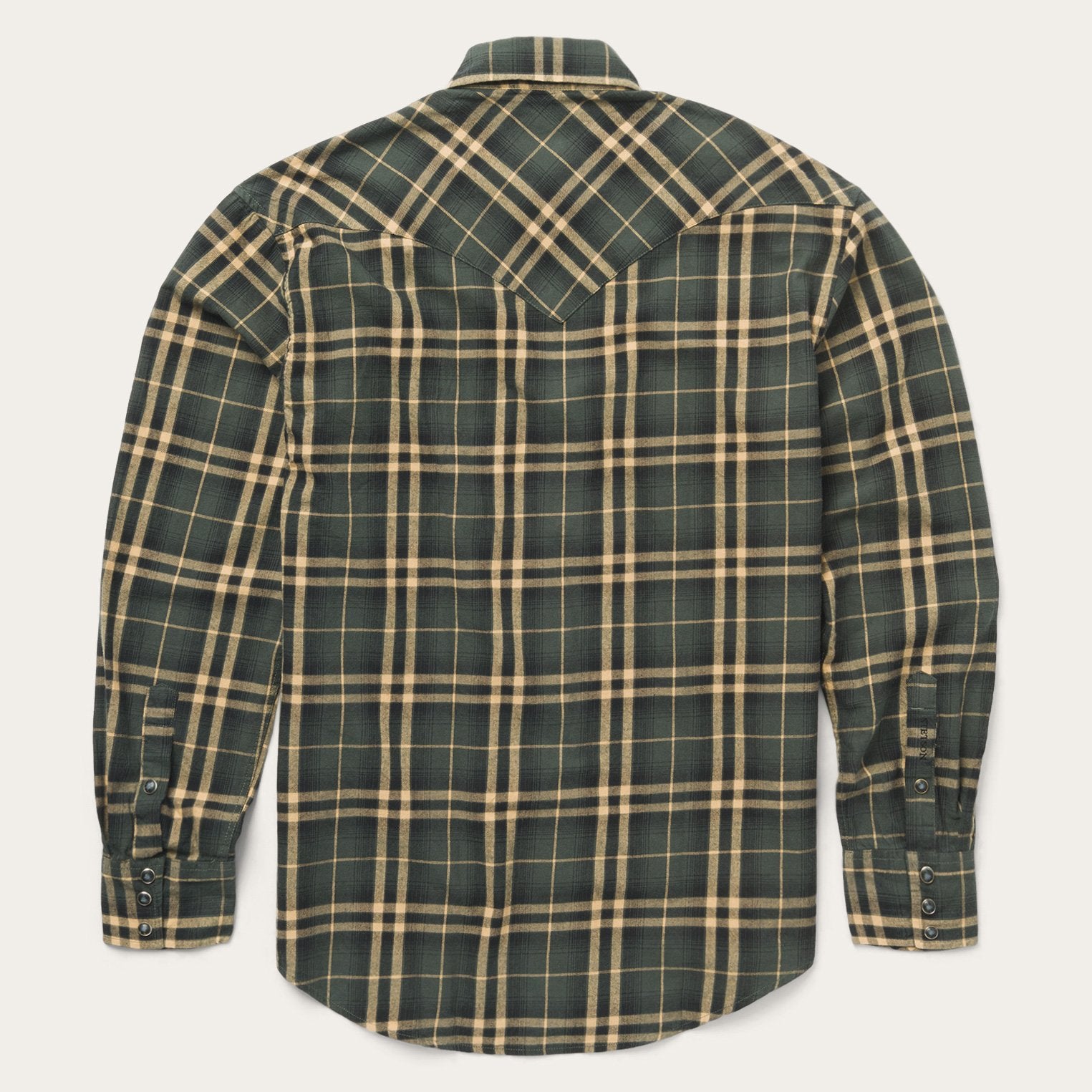 hunter green western shirt