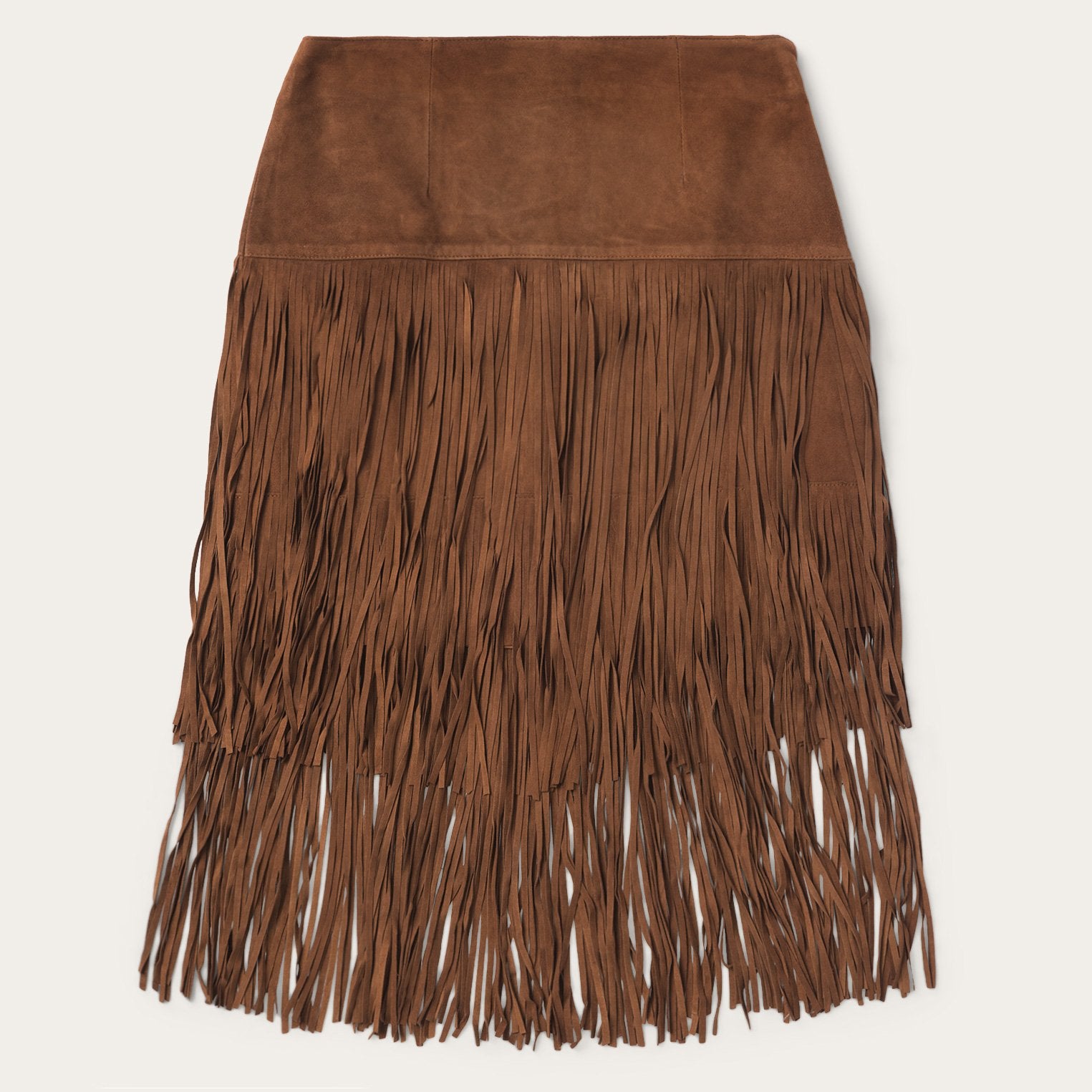 Suede Fringed Skirt | Stetson