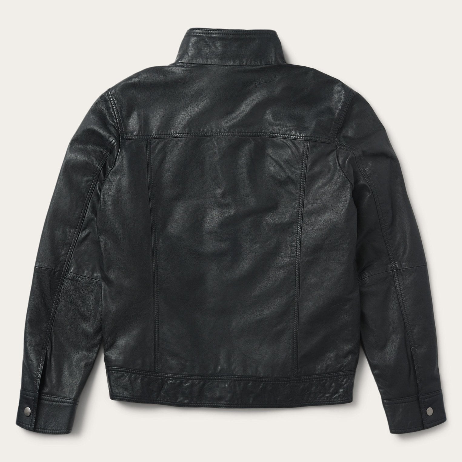 Black Leather Jacket | Stetson