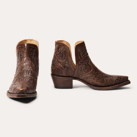 Stetson Adeline Women's Boots Burnished Brown : 6.5 B