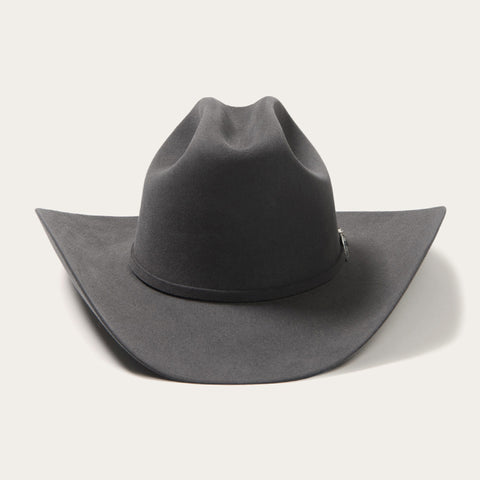 Stetson Regular Oval Dice Wool Felt Hat - Black