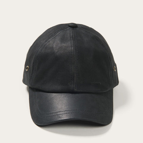 womens leather ball cap