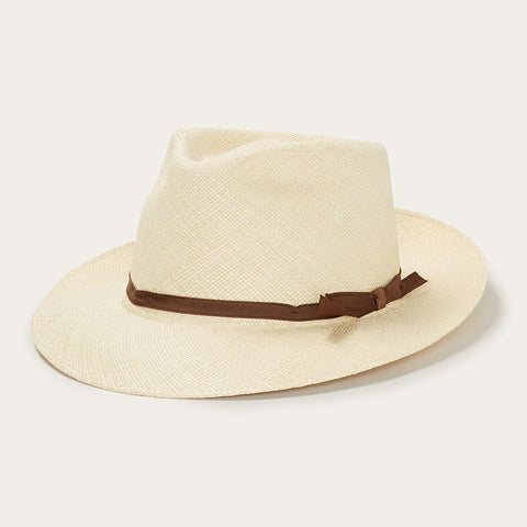Wynwood Straw Fedora Sun Hat – Ivory 57 M / Ivory