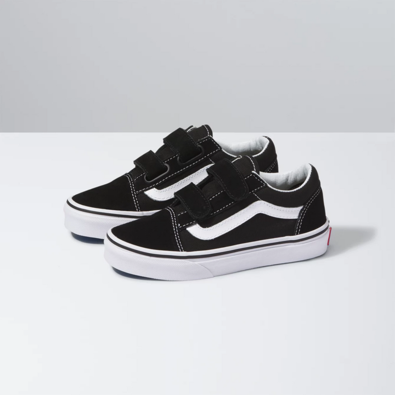 vans old skool black velcro