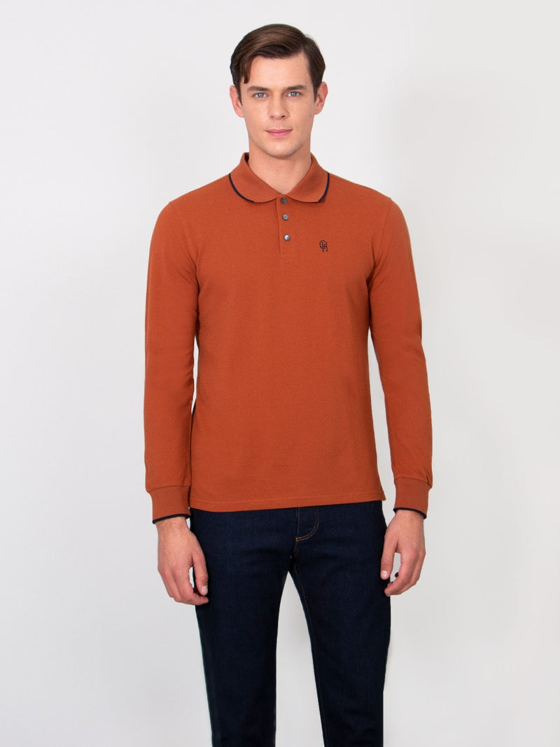 Fine Cotton Piqué Polo Shirt | Gieves & Hawkes