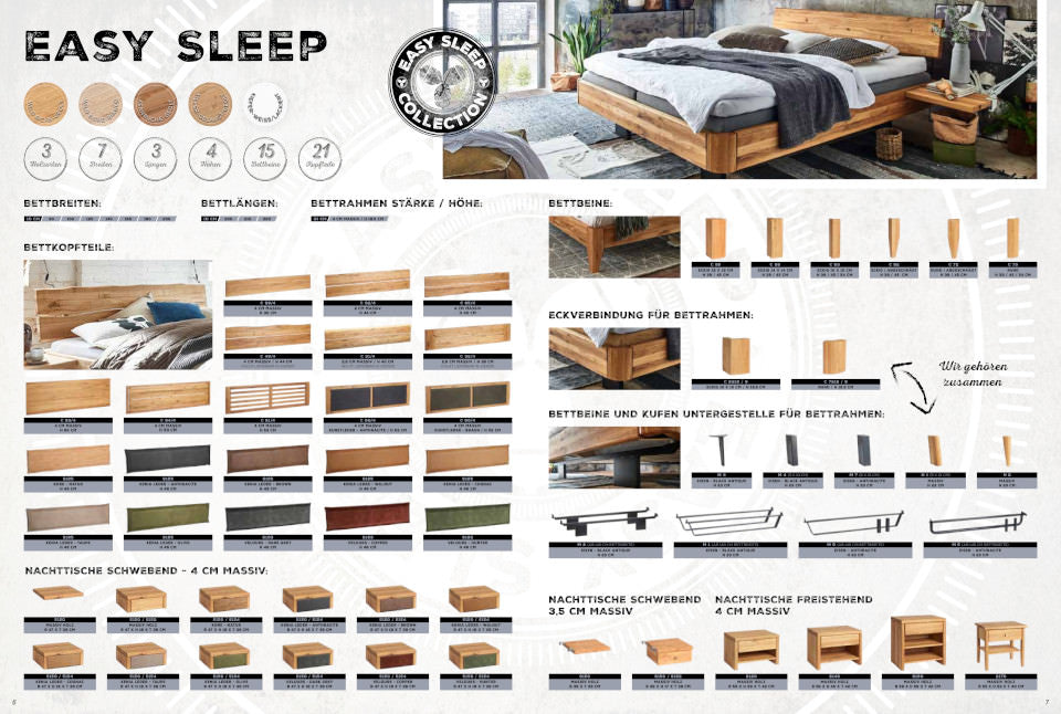 Tjørnbo Betten - EasySleep - Produktübersicht: Klassik