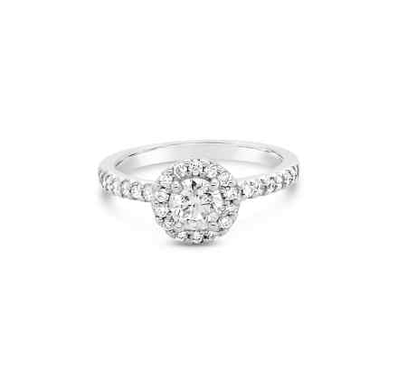 Round & Pear Shape Diamond Curved Wedding Ring | ADN – Australian Diamond  Network