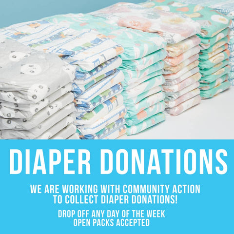 Piles of diapers 