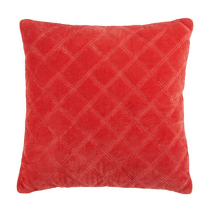 Bedding House Vercors Velvet Coral 43x43cm Cushion (6683019706412)