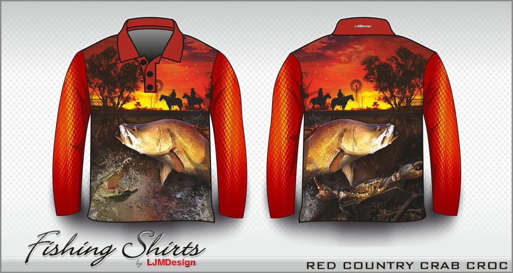 crocodile fishing shirt