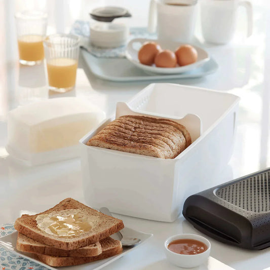 Tupperware Bread Saver- Storage Container & Bread Box for Bread, Pastries,  Bagels & More, CondensControl- Moisture Control Technology, Keeps Bread