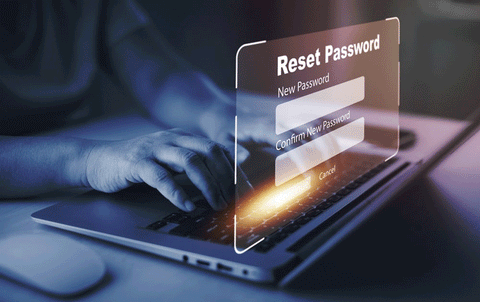 reset password