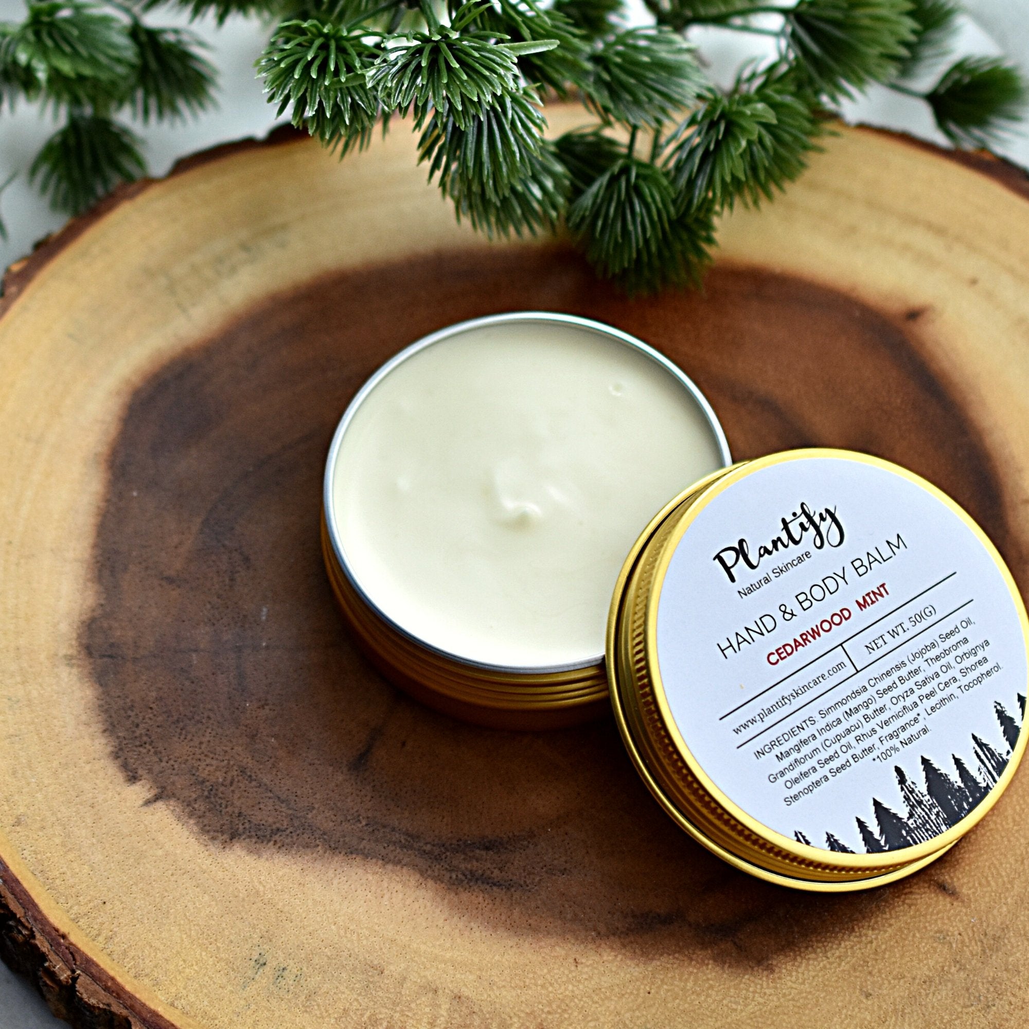 image for Cedarwood Mint Hand & Body Balm